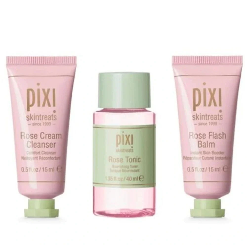 Pixi Skintreats Best Of Rose‎ 3- Piece Set